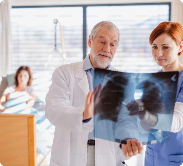 doctor-reviewing-chest-X-ray